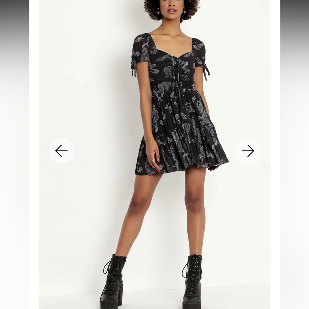 Blackmilk Lucky Dragon Short Tea Party Dress - Limited. Never worn- NWOT.